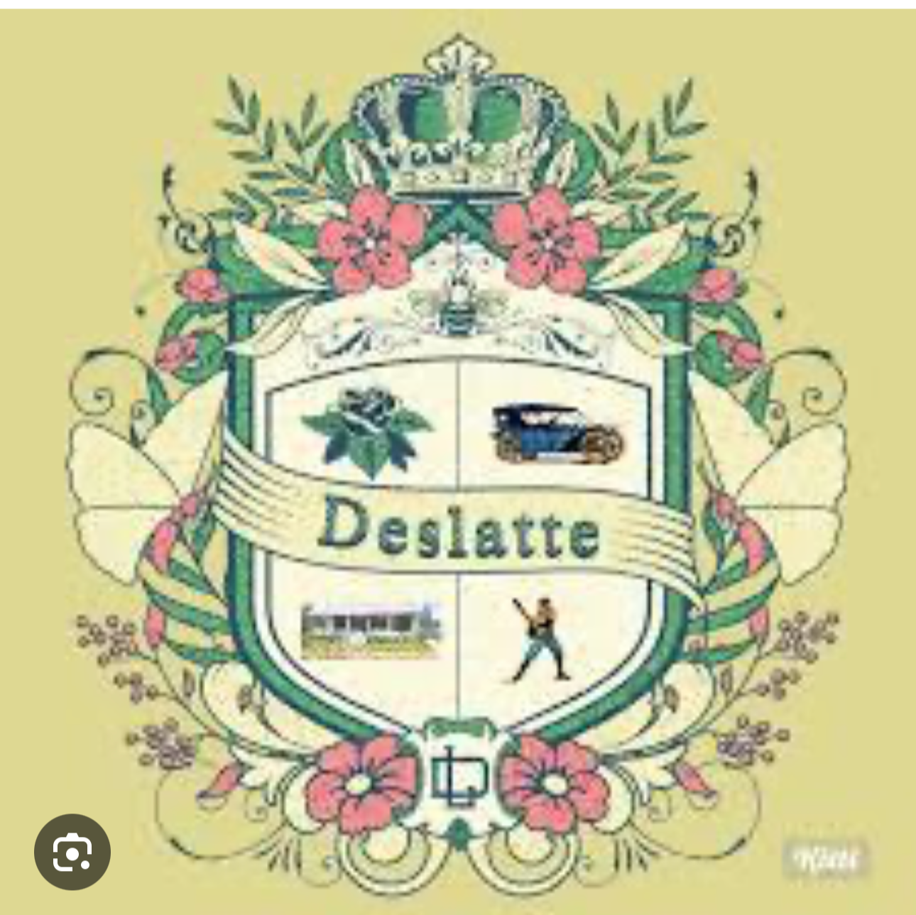 Deslatte family crest