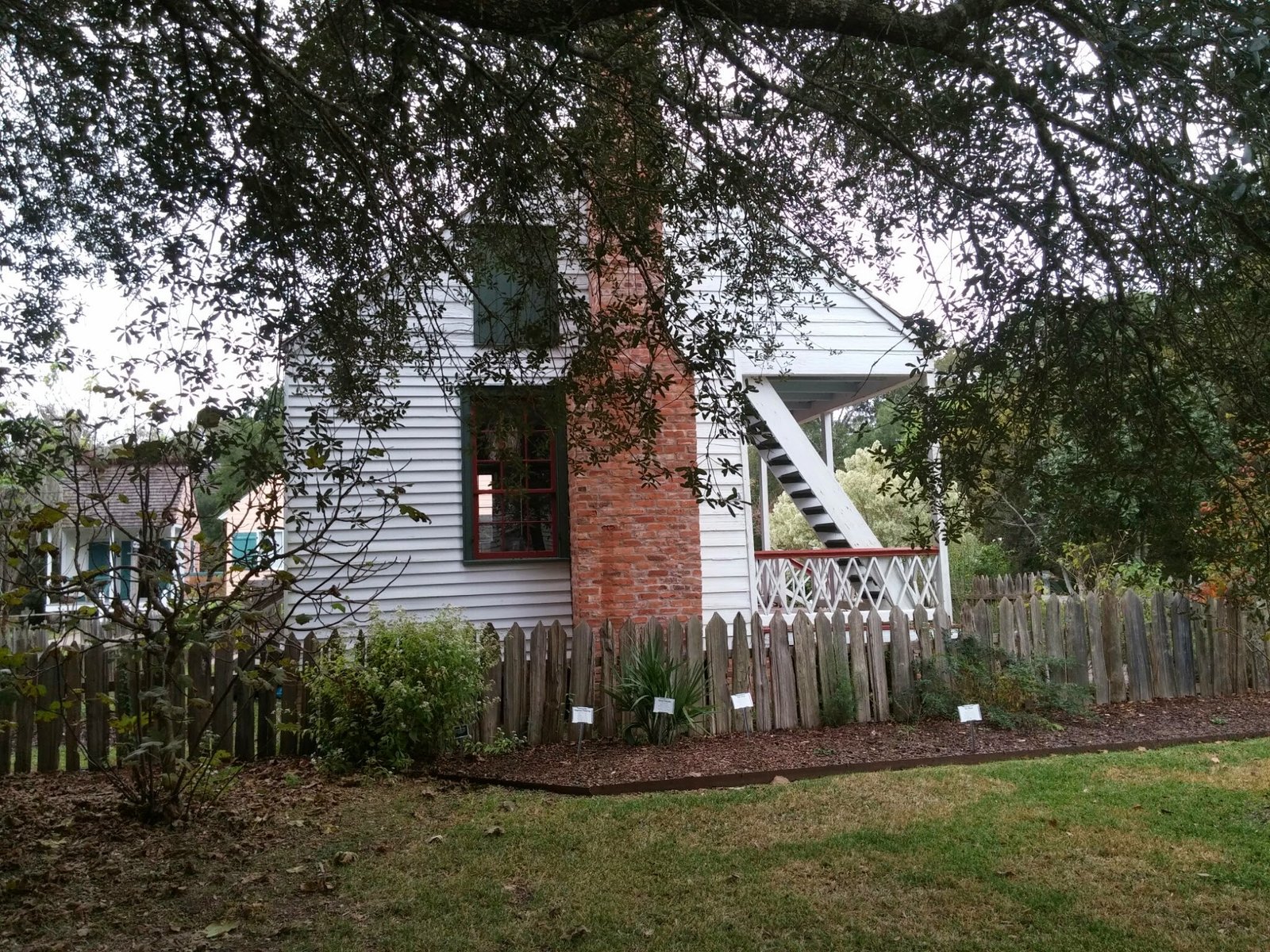 A Village house among the oaks